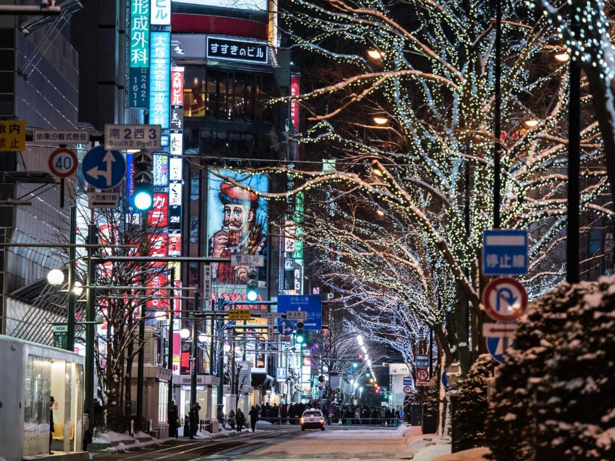 The B Sapporo Hotell Eksteriør bilde